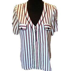 PERSAYA Baseball Style Top NWOT